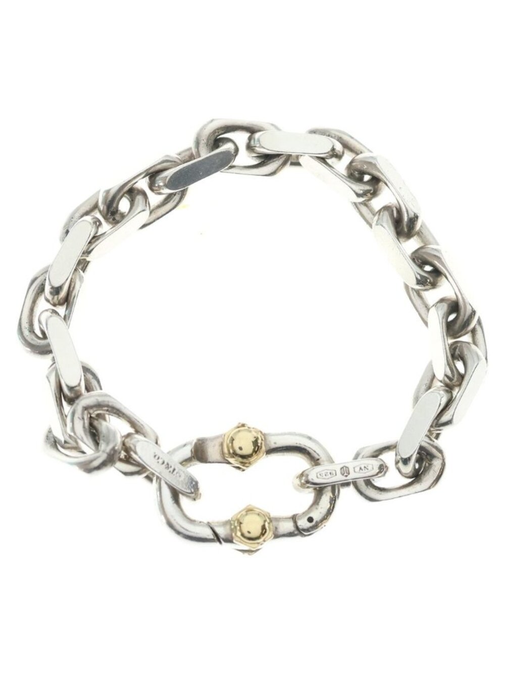 Tiffany & Co Maker's Wide Bracelet Chain Silver